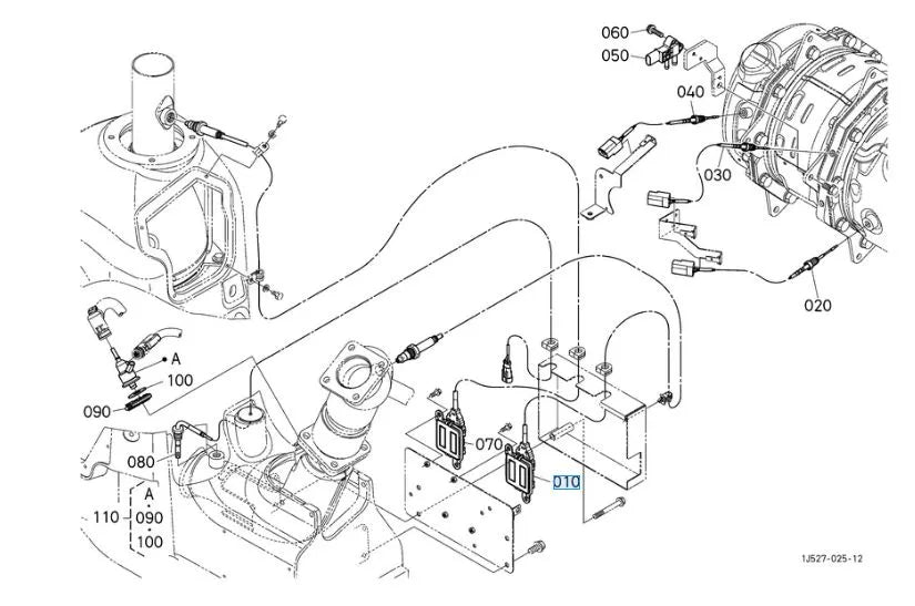Kubota Pre NOX sensor 1J60119360
