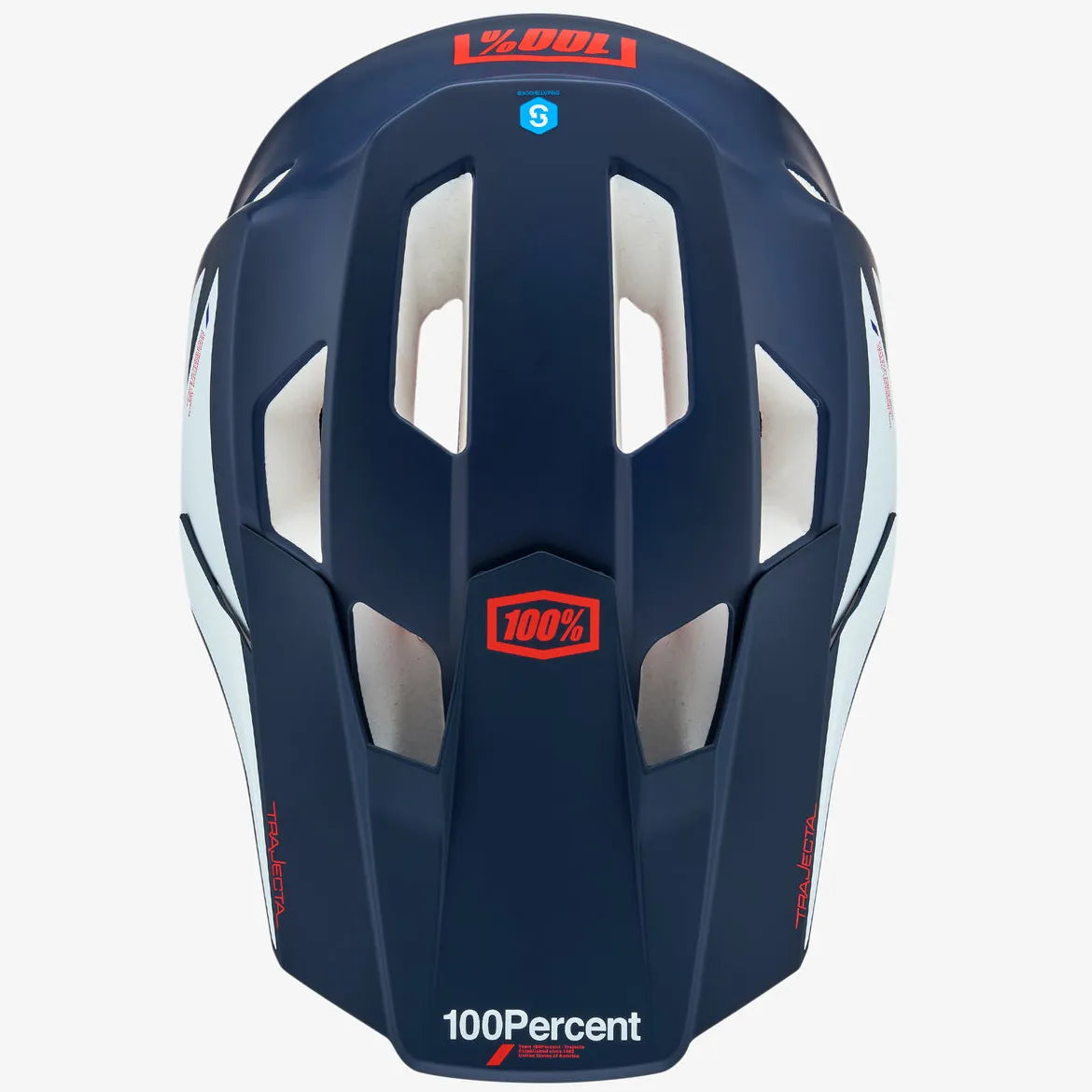100% Trajecta Fidlock Helmet Intrepid