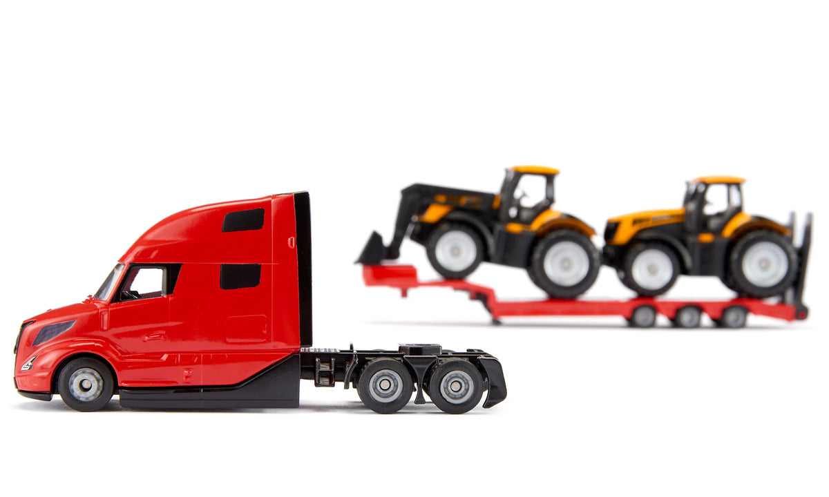 Siku Volvo Truck with JCB Tractors 1:87