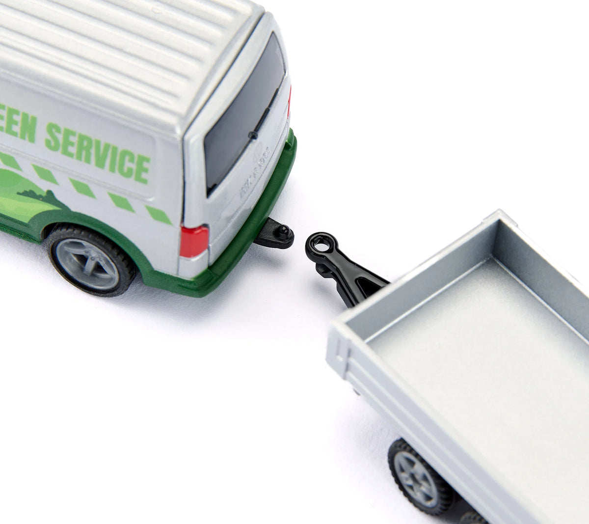 Siku VW T6 with Ride On Lawn Mower 1:50