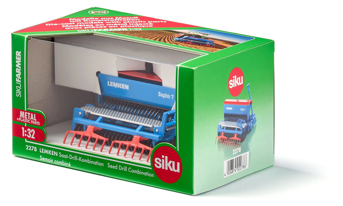 Siku Lemken Seed-Drill Combination 1:32