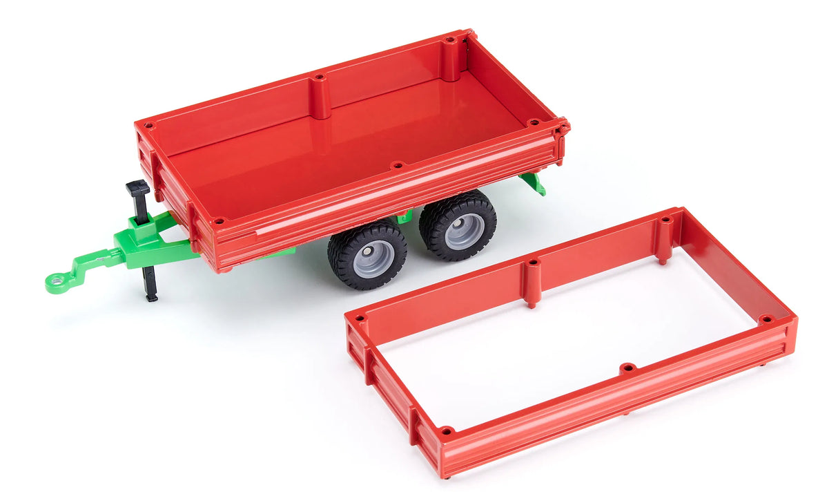 Siku Tandem Axle Trailer Red