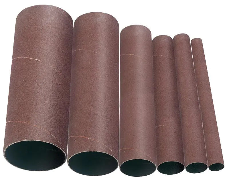 Pack of Six Assorted Aluminium Oxide Sanding Sleeves for 10773