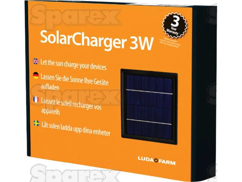 Sparex Solar Charger for Fencing 3W