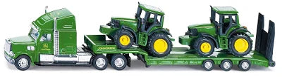 SIKU Low Loader with John Deere Tractors - 1:87 Scale Durable Model