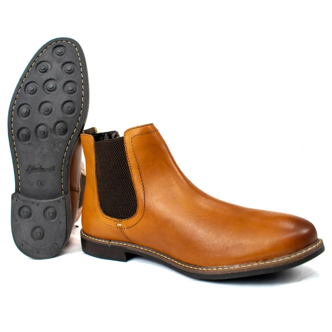 Blacksmith Mens Dealer Boots - Tan