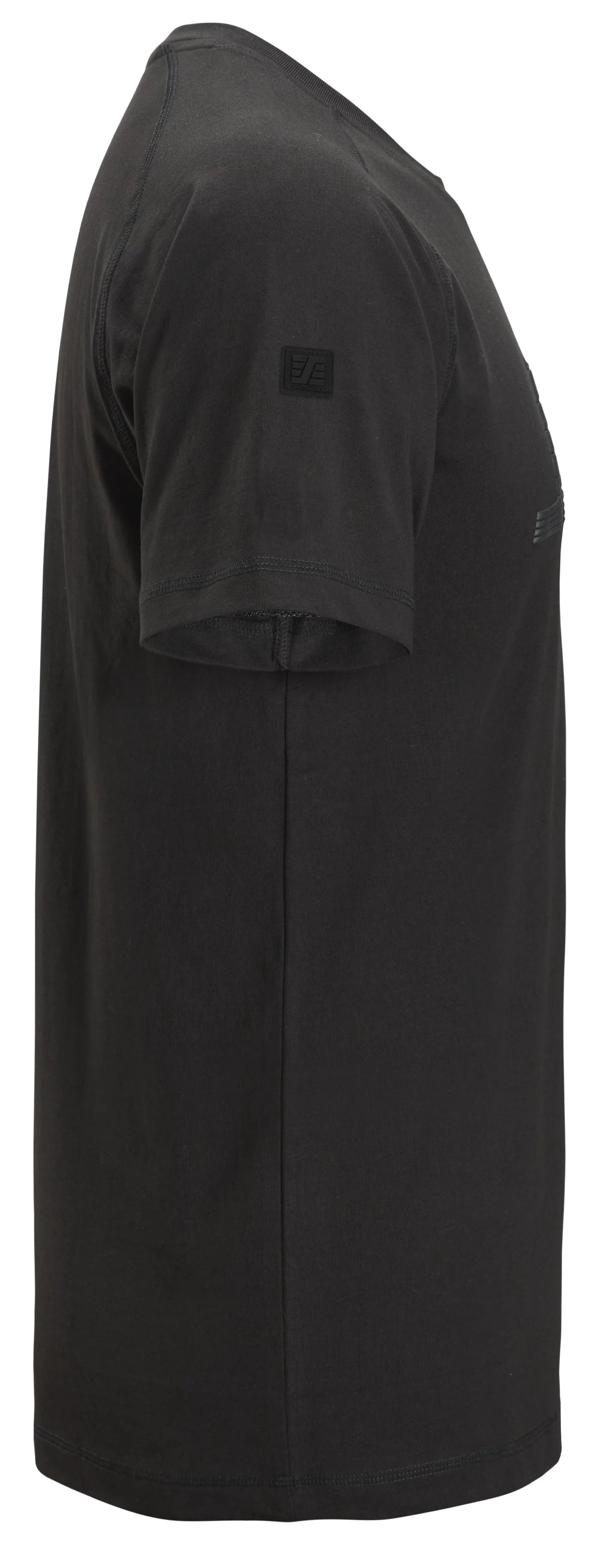 Snickers Logo T-Shirt Black 2590 | Soft & Comfortable Everyday Workwear Tee