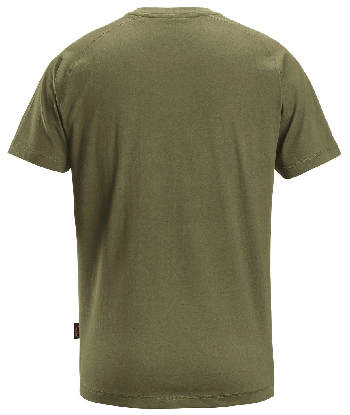 Snickers Logo T-Shirt Khaki Green 2590 | Soft & Comfortable Everyday Workwear Tee