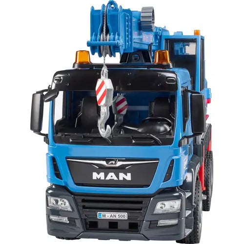 Bruder MAN TGS truck with crane