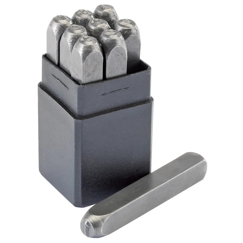 Draper 0 - 9 Number Stamp Set - Number Height 3/16"