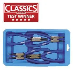 Draper Internal and External Circlip Pliers Set (4 Piece)