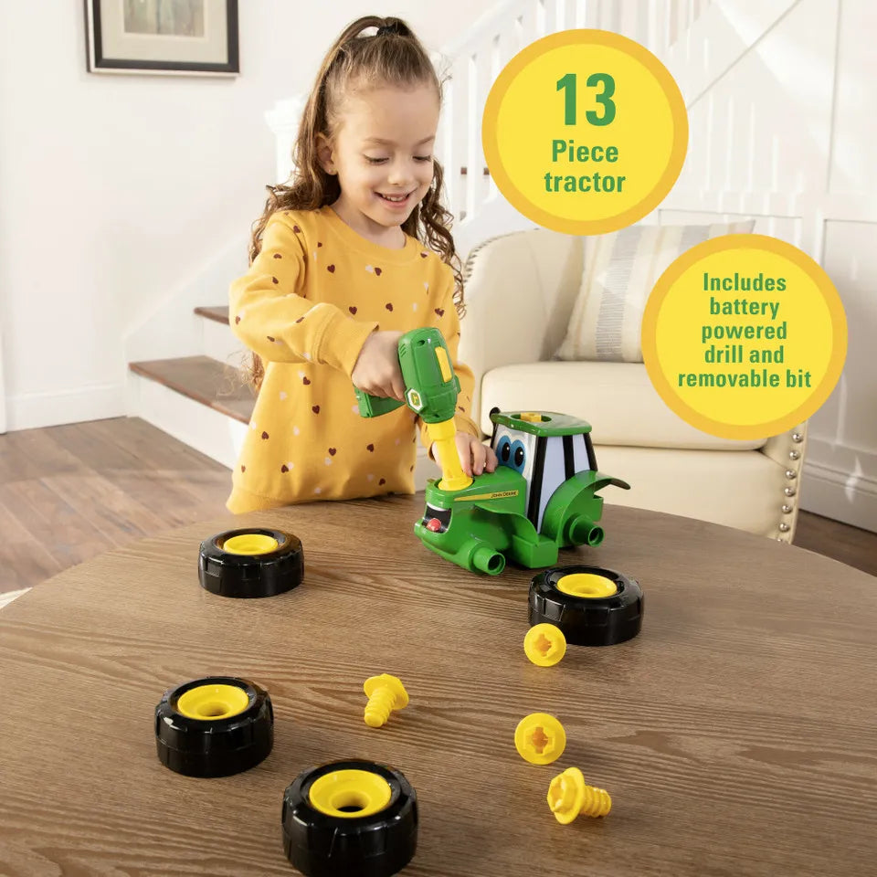 Tomy John Deere Build-A-Buddy Johnny Tractor