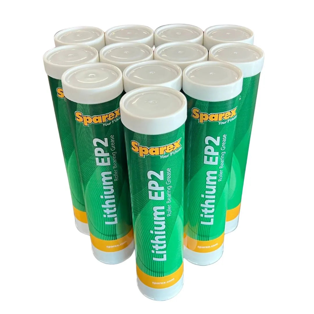 Box of 12 Sparex Lithium EP2 Grease 400g | High-Temperature, Corrosion-Resistant Grease with Extreme Pressure Additive