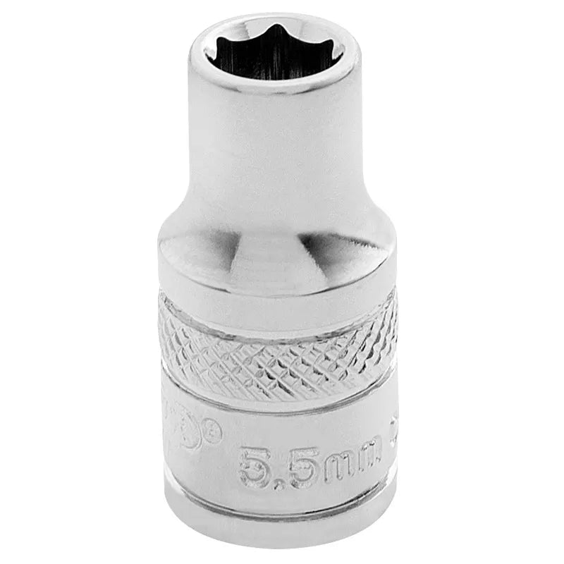 Draper 1/4" Sq. Hi-Torq® 6 Point Socket (5.5mm)