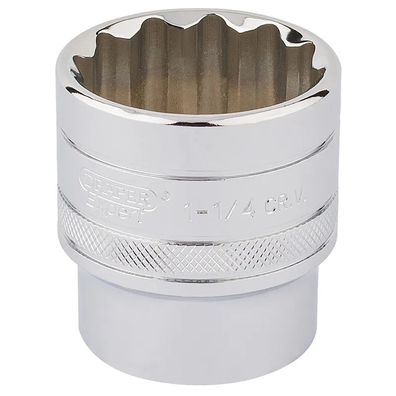 Draper 1/2" Sq. Hi-Torq® 12 Point Socket (1.1/4")