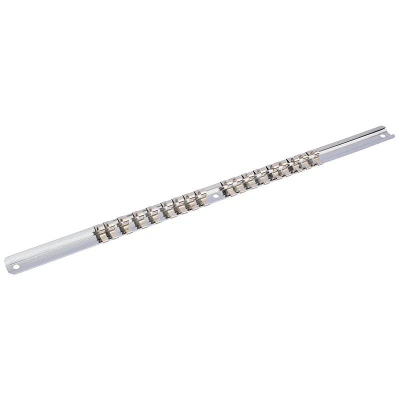 Draper 1/4" Sq. Retaining Bar with 18 Clips (400mm)