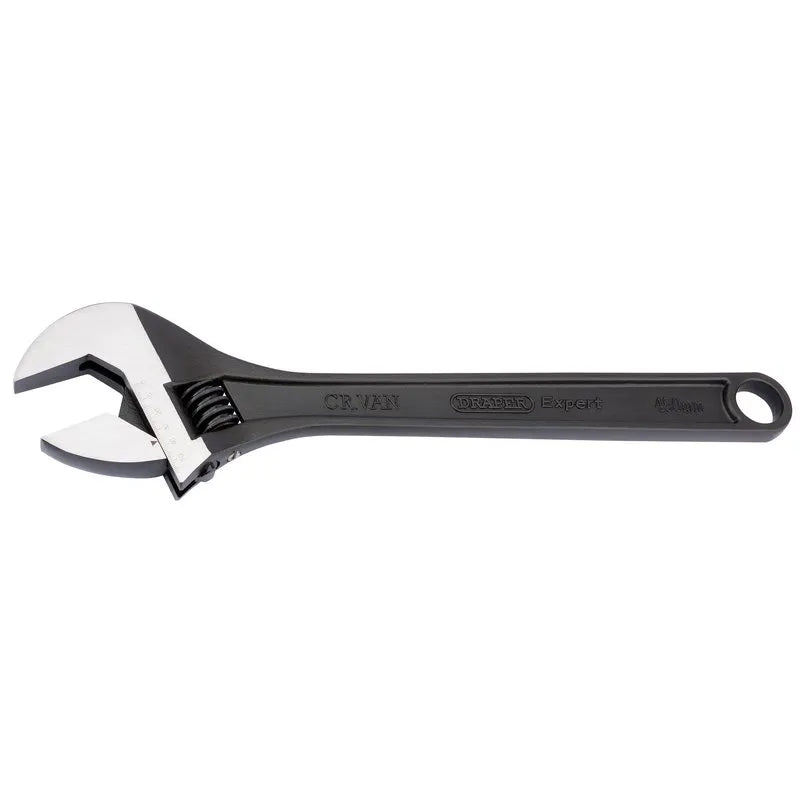 Draper Adjustable Wrench with Phosphate Finish - 450mm