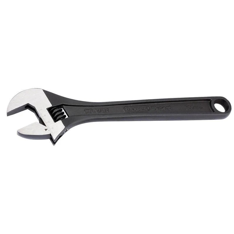 Draper 300mm Crescent-Type Adjustable Wrench with Phosphate Finish
