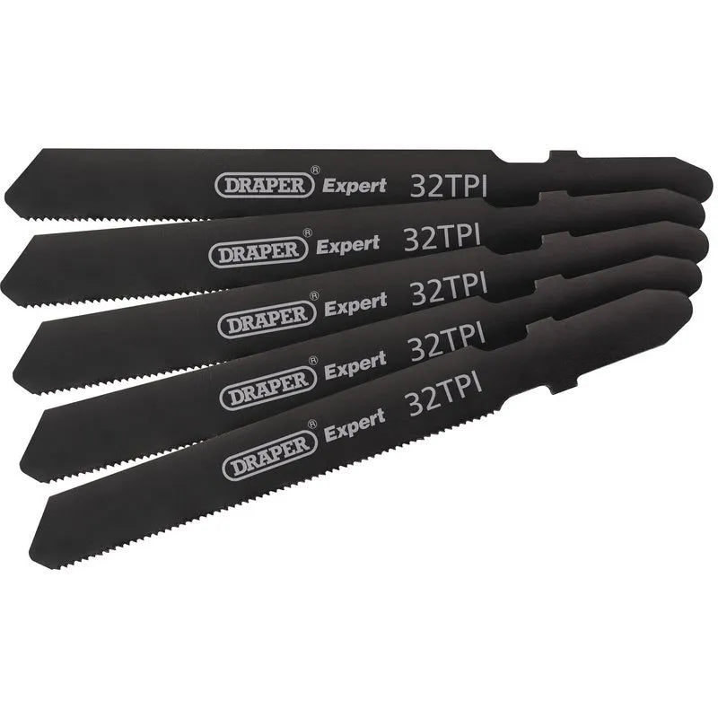 Draper DT118G 92mm Jigsaw Blade Set (5 Piece)
