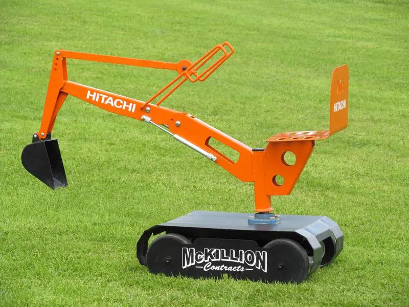 Killbran Orange Hitachi Excavator Digger