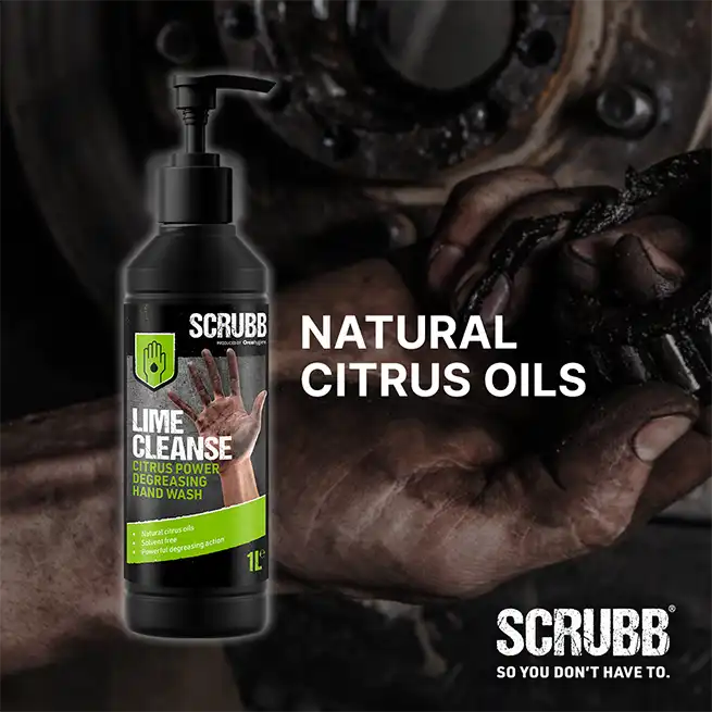 SCRUBB Lime Cleanse Hand Wash 1L