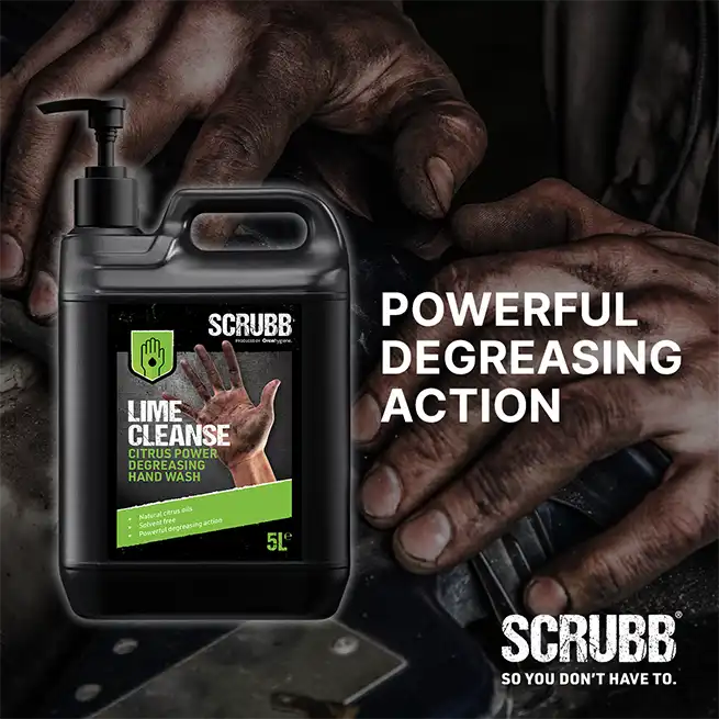 SCRUBB Lime Cleanse Hand Wash 5L