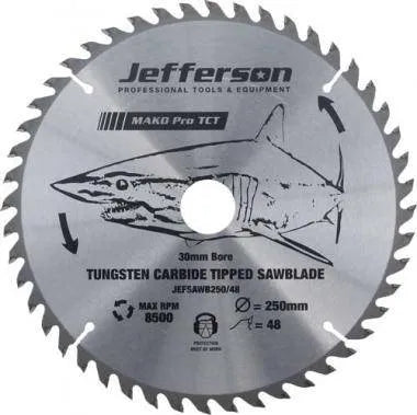 Jefferson Blade 10'' Wood 48th