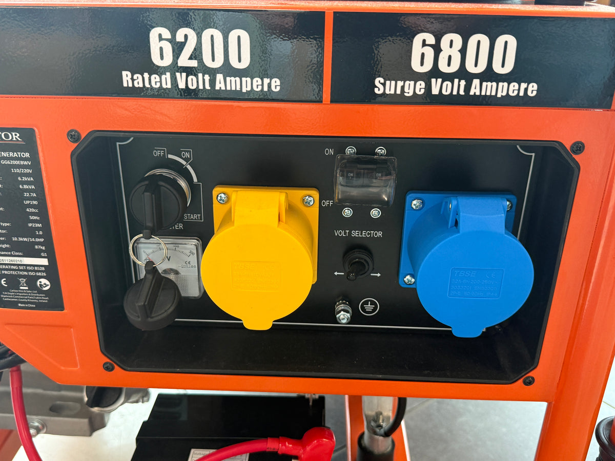 Victor Petrol Powered Generator (6.8KVA) AVR