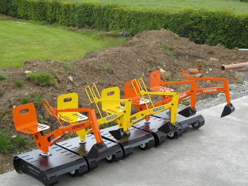 Killbran Orange Hitachi Excavator Digger