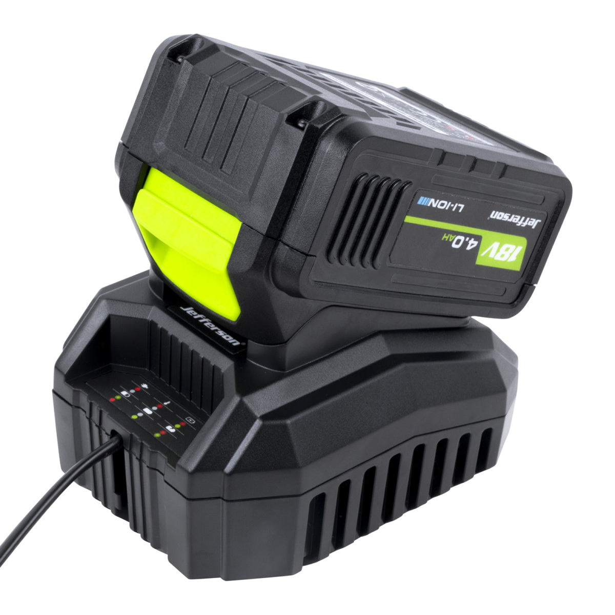 Jefferson 18V Cordless Grease Gun with 4.0Ah Battery & Charger