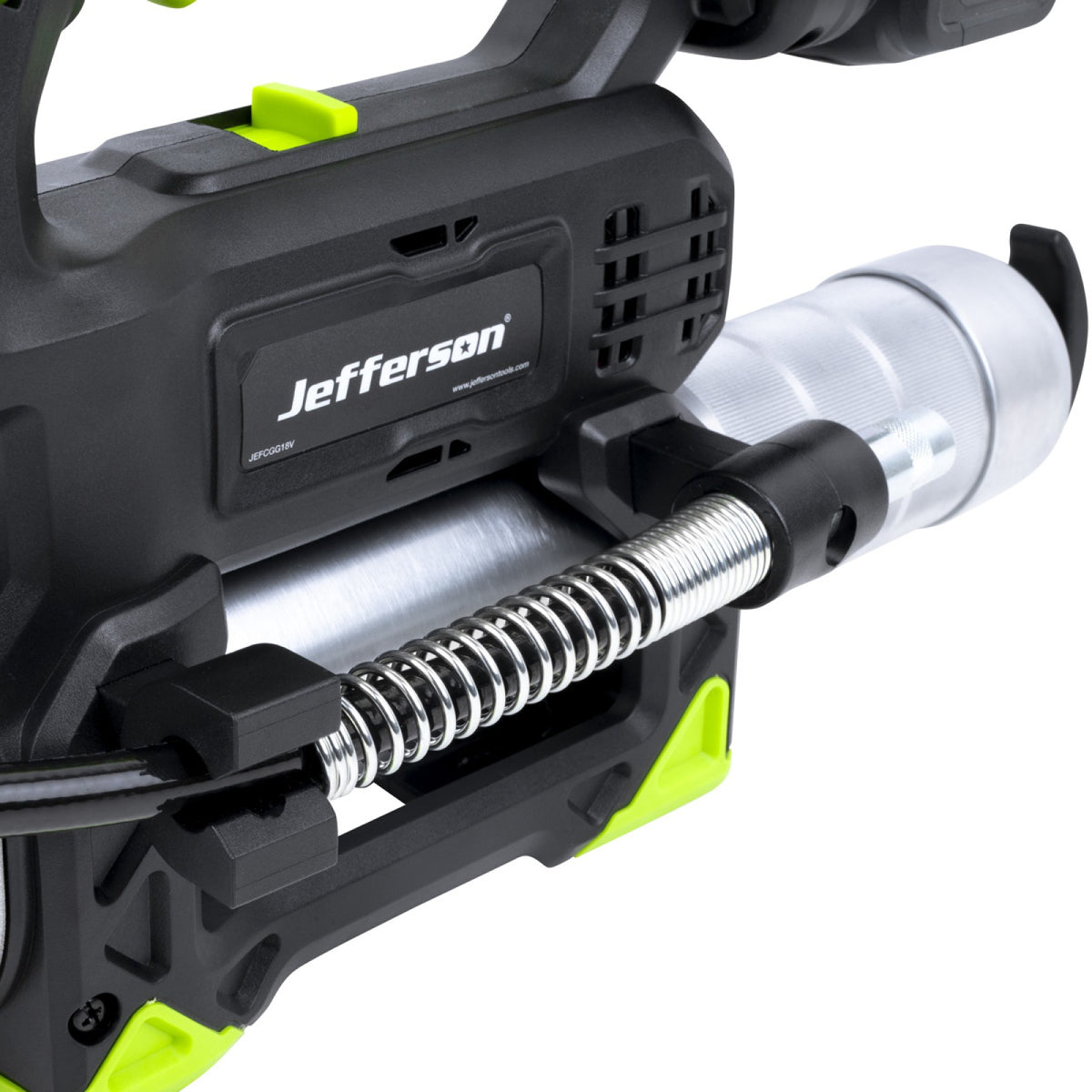Jefferson 18V Cordless Grease Gun with 4.0Ah Battery & Charger