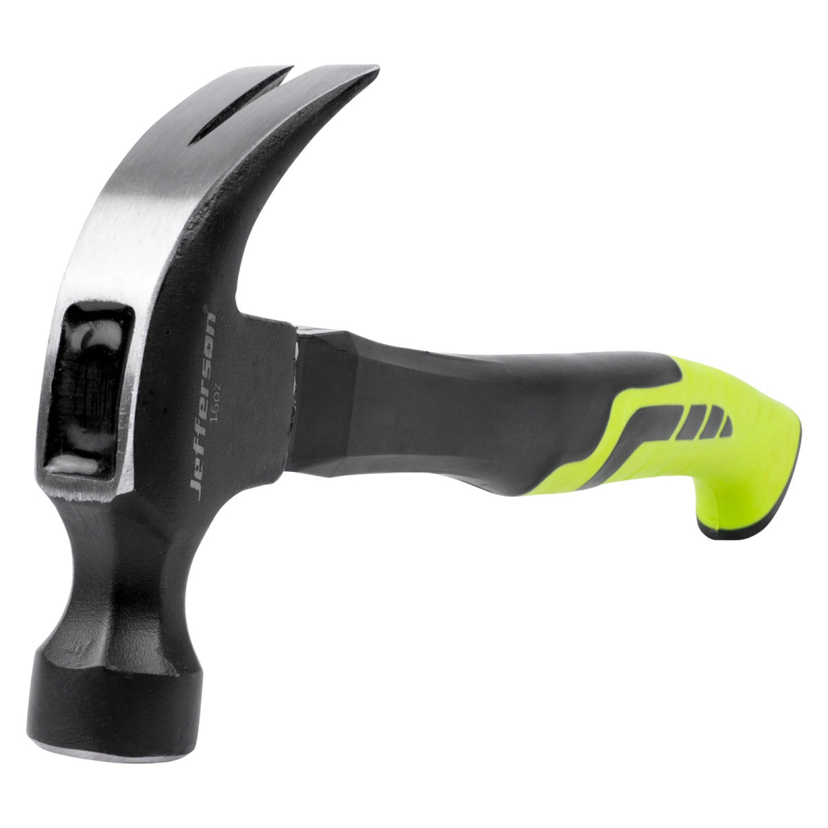 Jefferson 16oz claw hammer soft grip handle