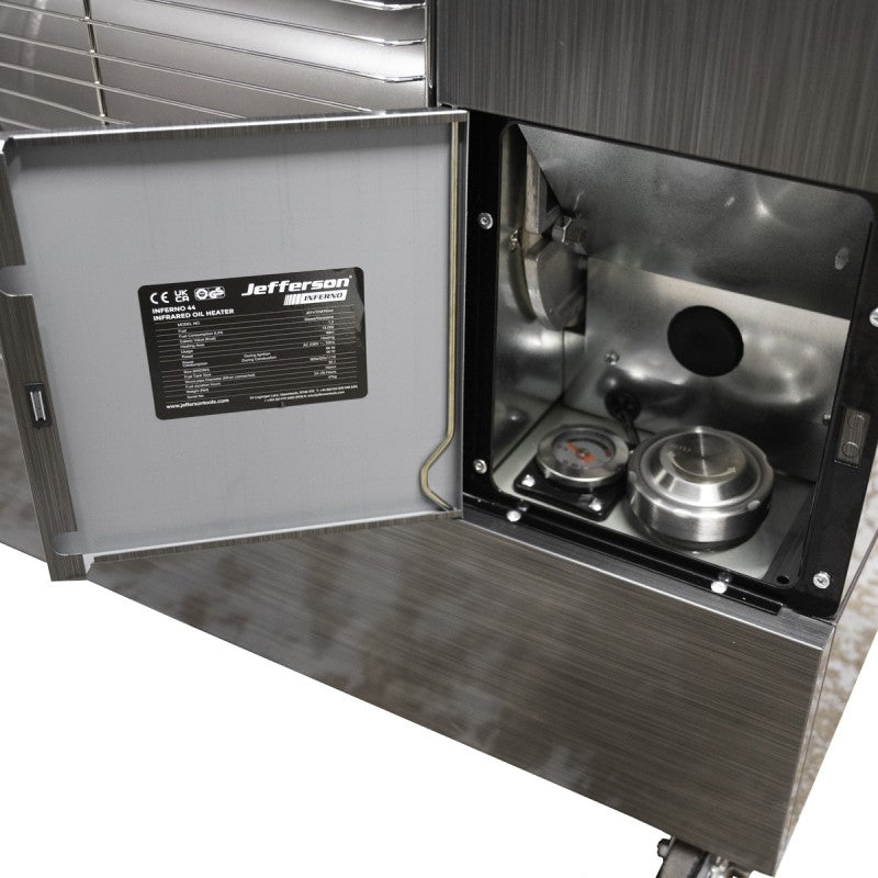 Jefferson 60,000 BTU Infrared Inferno Oil Heater