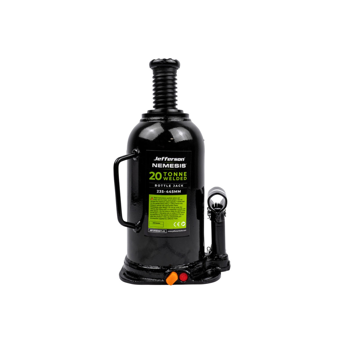 Jefferson Nemesis 20 tonne bottle jack saddle and extension screw
