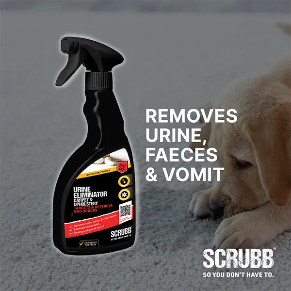 SCRUBB Urine Eliminator: Pet Accident Stain & Odour Remover