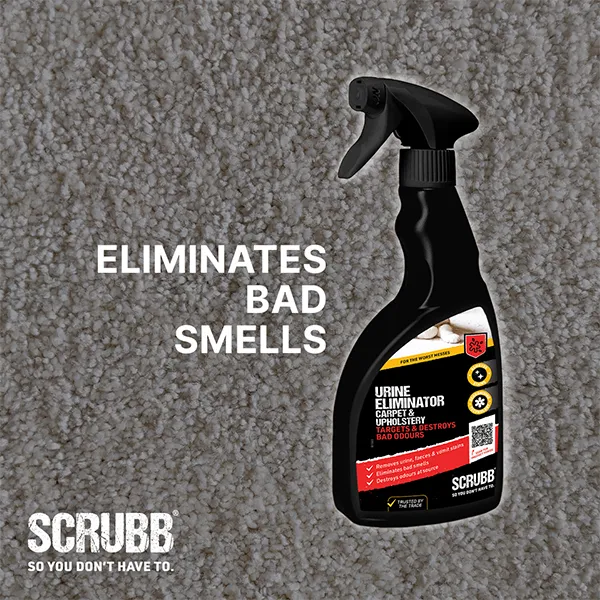 SCRUBB Urine Eliminator: Pet Accident Stain & Odour Remover