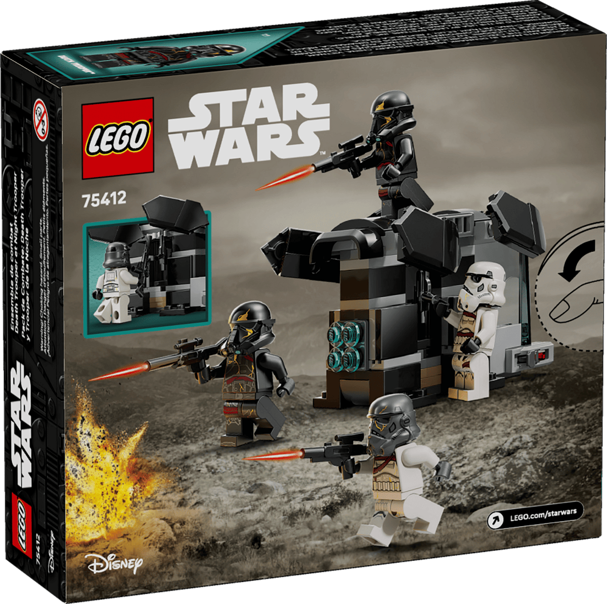 LEGO Star Wars 75412 Death Trooper & Night Trooper Battle Pack