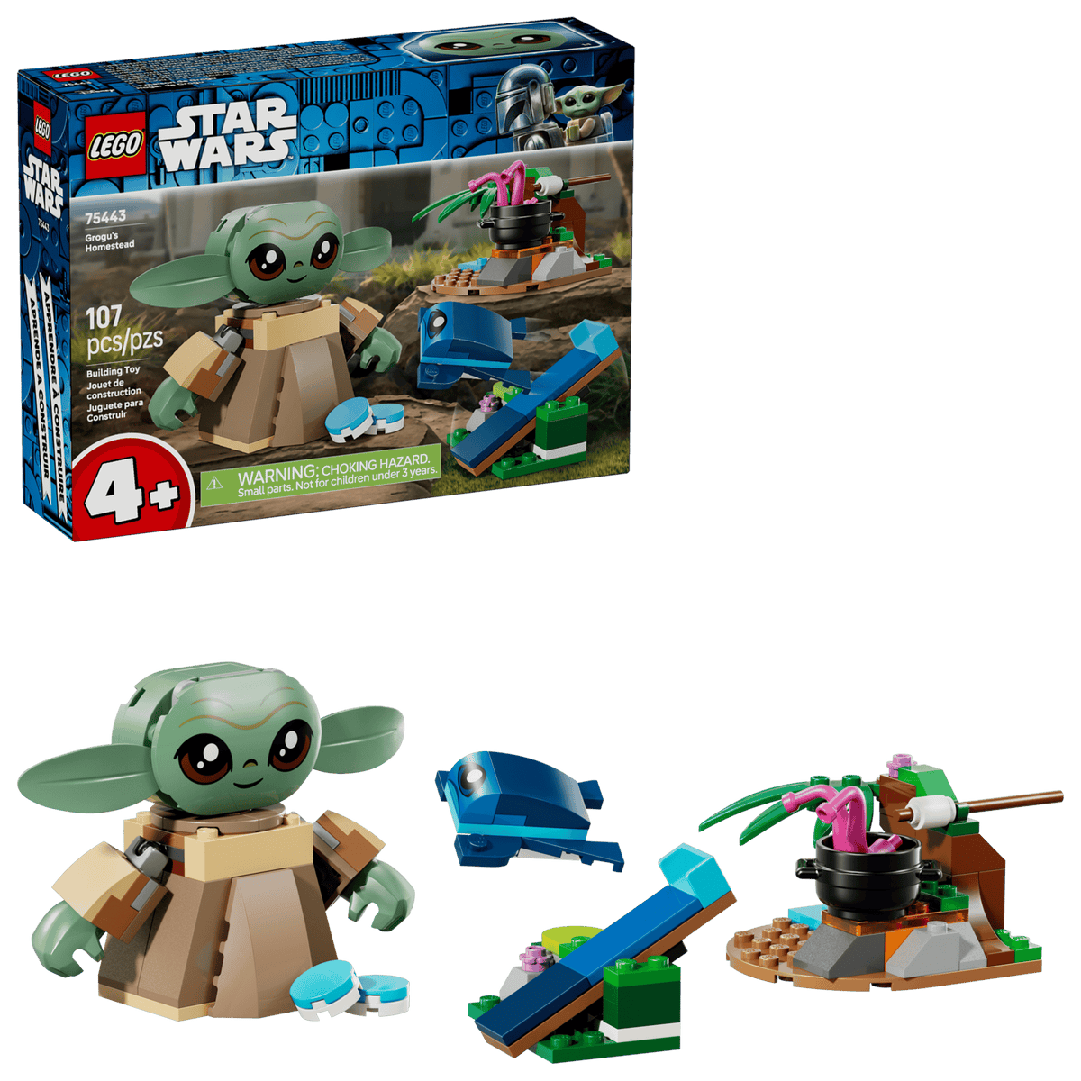 LEGO Star Wars 75443 Grogu's Homestead