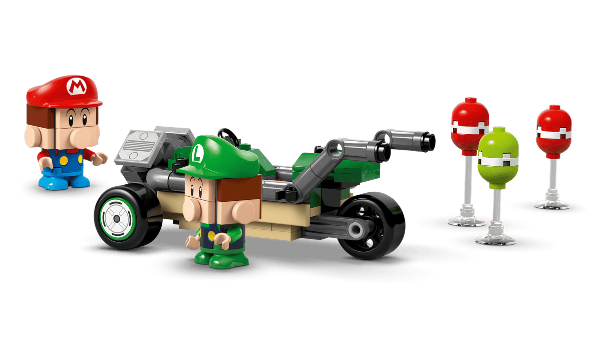 LEGO Super Mario 72034 Mario Kart Baby Mario vs. Baby Luigi