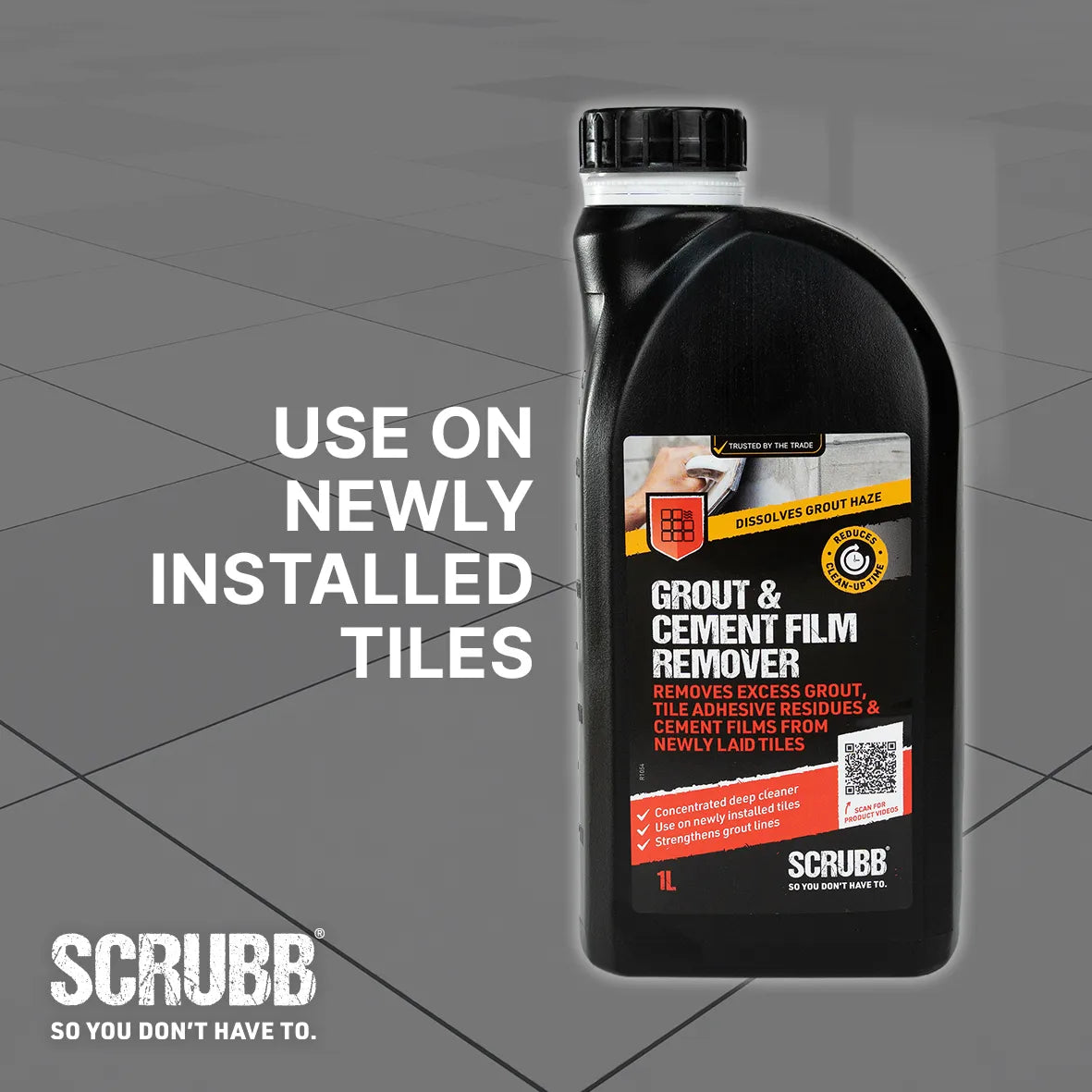 SCRUBB Grout & Cement Film Remover 750ml