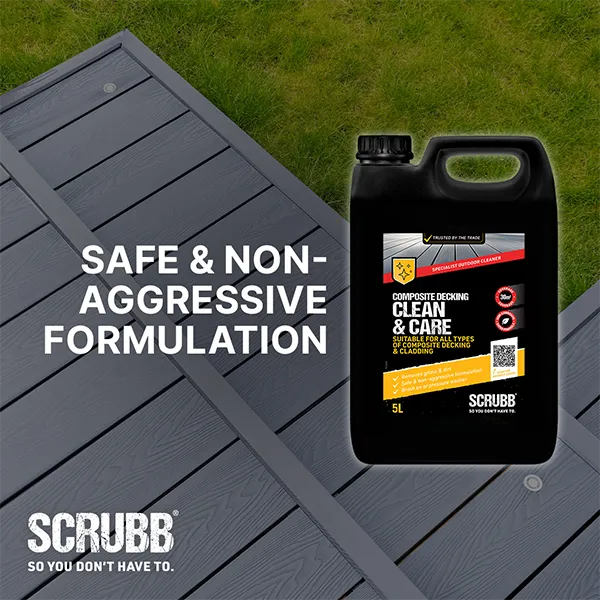 SCRUBB S62 Composite Decking Clean & Care