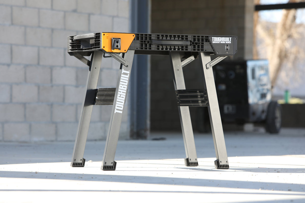 Toughbuilt QuickSet Work Bench TB-WB700 | Folding 1,000lb