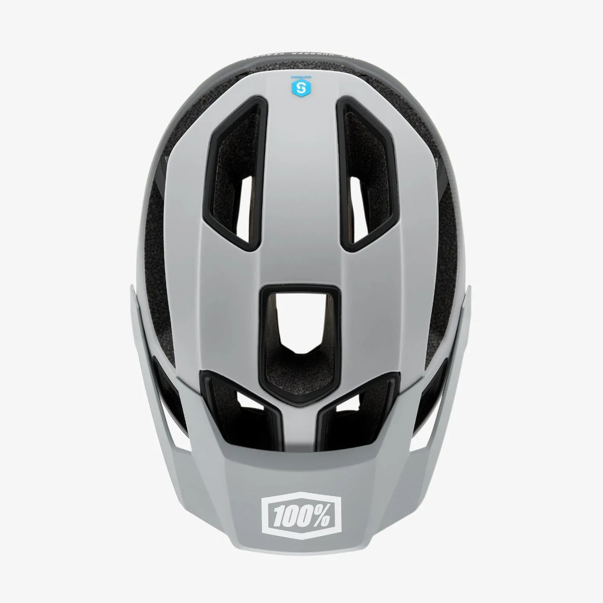 100% Altec Fidlock Helmet in Grey Fade S/M