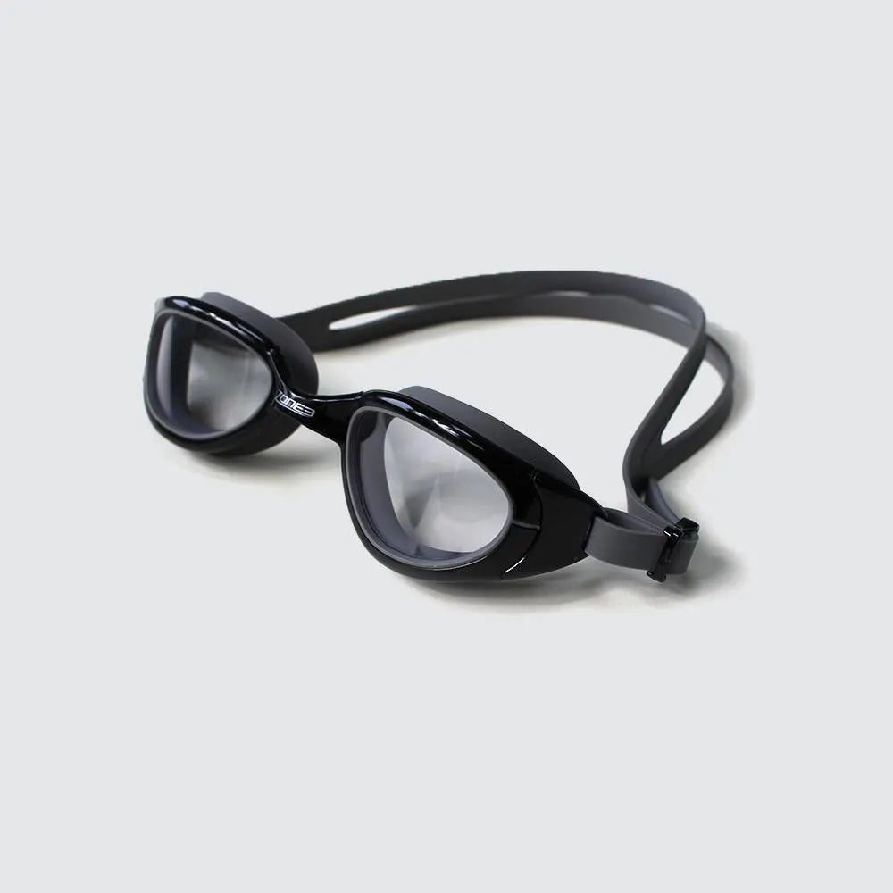 Attack Photochromic Swim Goggles - Black/Grey | Anti-Fog, Flexible Fit