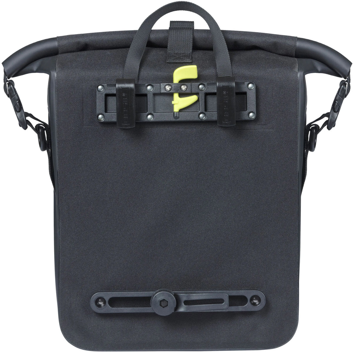 Basil Navigator Waterproof Pannier Bag - Medium 12-15L | Black | Single Side