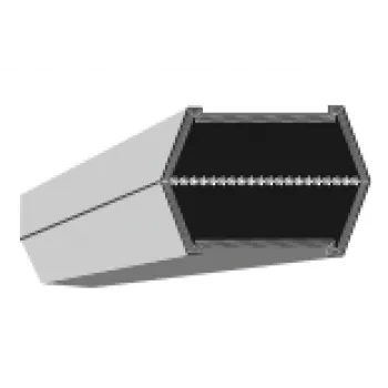 BB124 Hexagonal Double-Sided Belt PIX | Dual-Side Power for Serpentine Drives