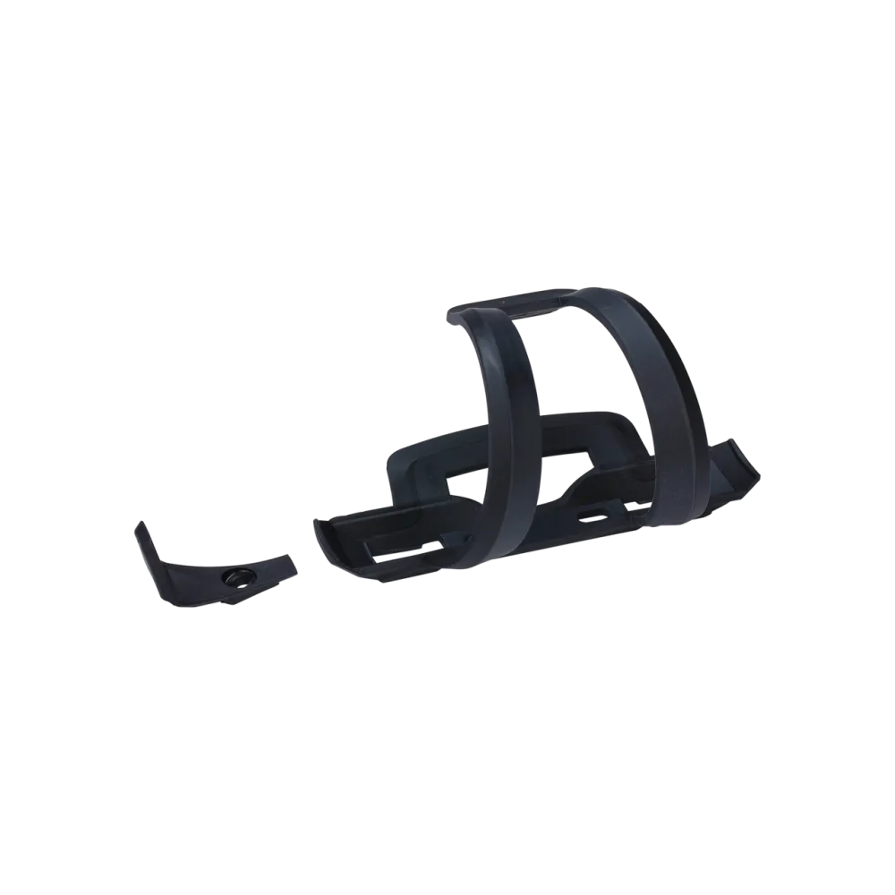 BBB BBC-40 DualAttack Bottle Cage Black/Dark Grey - Side Entry Lightweight Design
