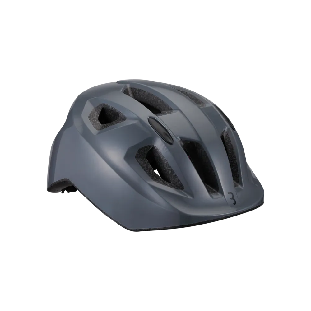 BBB BHE-172 Hero Kids Bike Helmet - Dark Grey Sloth | Child-Specific Design