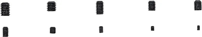 Grub Screw Assortment - Inch Sizes, 160 pc