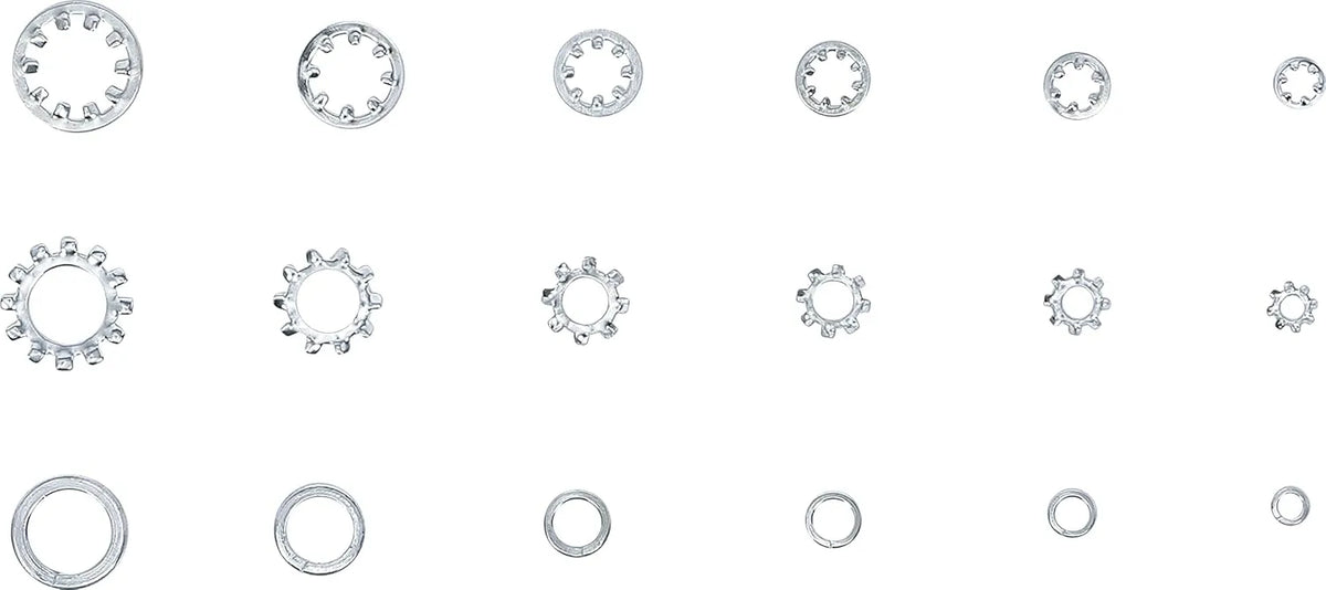 Washer Assortment - 720 pcs